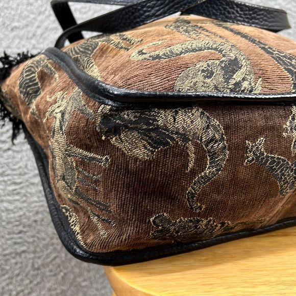 Vintage Tapestry Elephant Tote Bag Granny Shoulder Purse Fairy Grunge Aesthetic - Picture 8 of 9